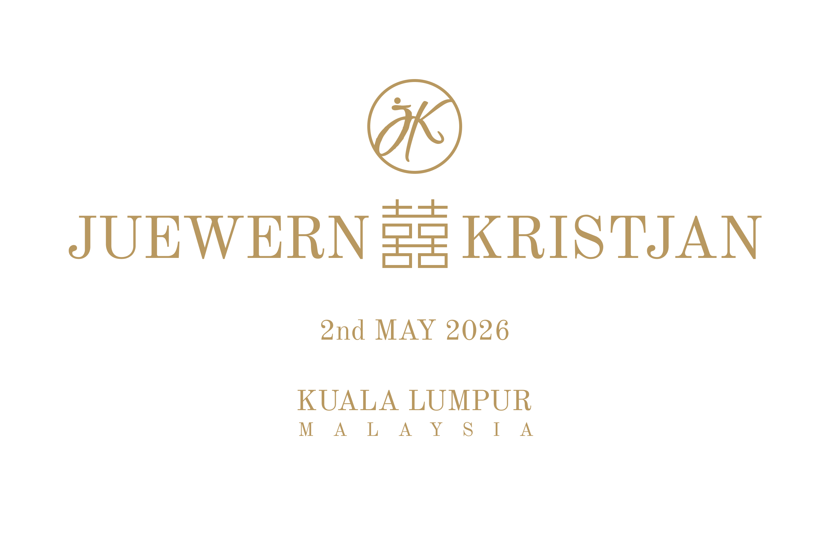 Jue & Kristjan's Wedding - 2nd May 2026, Kuala Lumpur, Malaysia